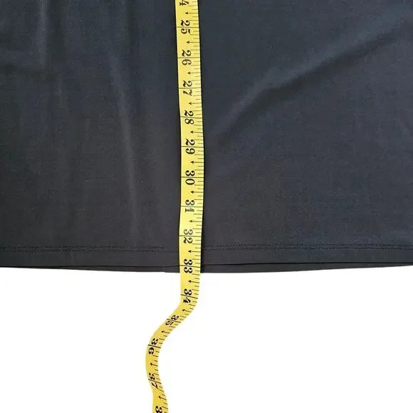 Michael Kors Forest Green Spandex Dress with Gold Studded Embellishments Size L - Picture 6 of 10